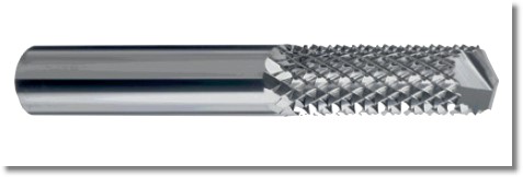Solid carbide Aludrill milling cutter